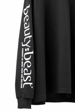 画像をギャラリービューアに読み込む, beauty : beast x 20471120 COLLABORATION L/S TEE _1 (BLACK)