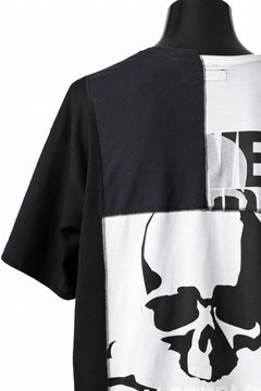 Load image into Gallery viewer, mastermind JAPAN x CHANGES exclusive ReBUILD T-SHIRT / CH-BODY (BLACK #35)