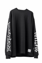 画像をギャラリービューアに読み込む, beauty : beast x 20471120 COLLABORATION L/S TEE _1 (BLACK)