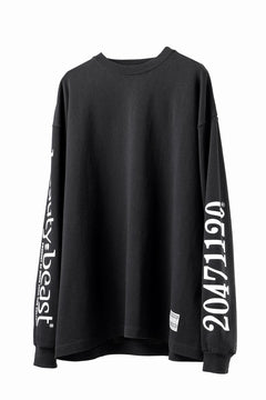 画像をギャラリービューアに読み込む, beauty : beast x 20471120 COLLABORATION L/S TEE _1 (BLACK)