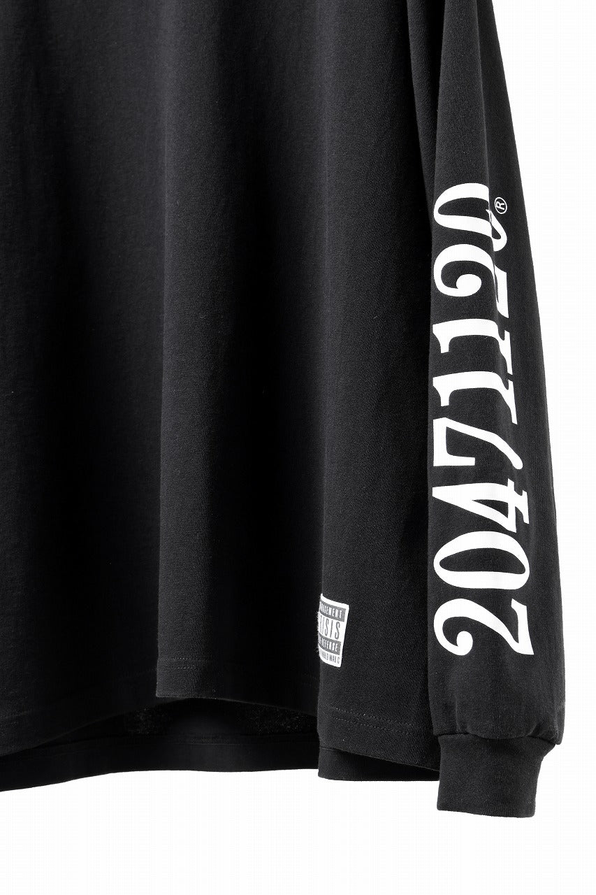 画像をギャラリービューアに読み込む, beauty : beast x 20471120 COLLABORATION L/S TEE _1 (BLACK)