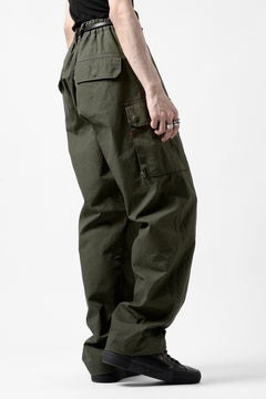 画像をギャラリービューアに読み込む, N/07 MILITARY TROUSERS M47 / LIGHT-WEIGHT DUCK (OLIVE)