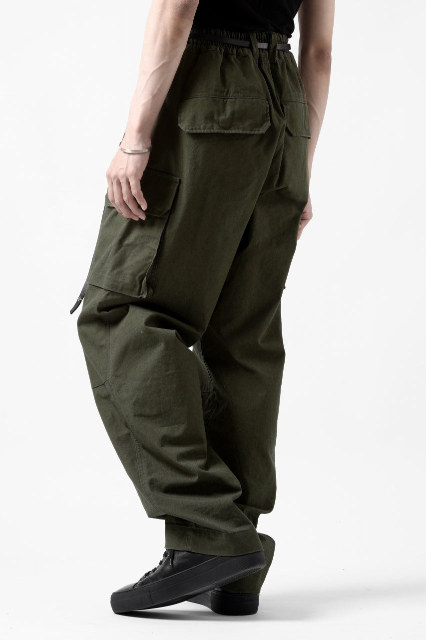 画像をギャラリービューアに読み込む, N/07 MILITARY TROUSERS M47 / LIGHT-WEIGHT DUCK (OLIVE)