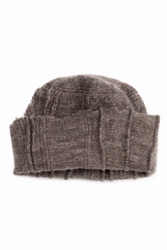 画像をギャラリービューアに読み込む, KLASICA CONEY DESERT WATCH CAP / URUGAY SLAB YARN NON MULESING WOOL (MOCHA)