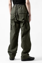 画像をギャラリービューアに読み込む, N/07 MILITARY TROUSERS M47 / LIGHT-WEIGHT DUCK (OLIVE)