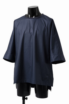 画像をギャラリービューアに読み込む, sus-sous atelier T / Lance 80/- cotton typewriter (NAVY)