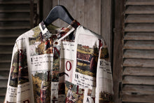 画像をギャラリービューアに読み込む, Aleksandr Manamis exclusive BIRD CHILDREN SHORT COLLAR REGULAR SHIRT (L'ALPHABET)