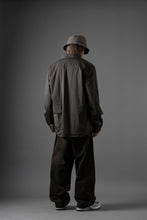 画像をギャラリービューアに読み込む, Ten c PADDED SHIRT / PIECE DYED COTTON/NYLON POPLIN (DARK GREEN)