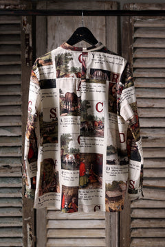 画像をギャラリービューアに読み込む, Aleksandr Manamis exclusive BIRD CHILDREN SHORT COLLAR REGULAR SHIRT (L'ALPHABET)