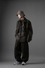 画像をギャラリービューアに読み込む, Ten c PADDED SHIRT / PIECE DYED COTTON/NYLON POPLIN (DARK GREEN)