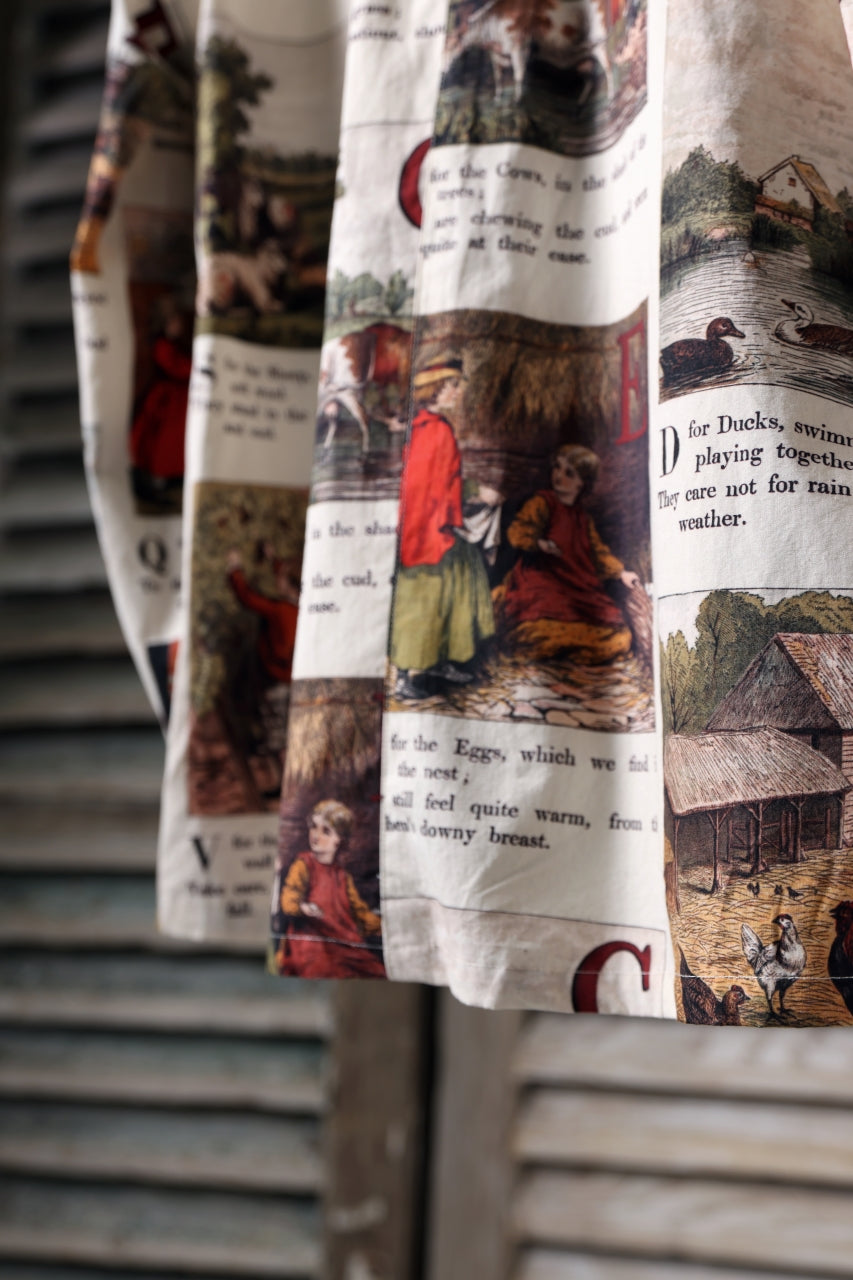 画像をギャラリービューアに読み込む, Aleksandr Manamis exclusive BIRD CHILDREN SHORT COLLAR REGULAR SHIRT (L'ALPHABET)