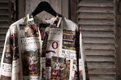 画像をギャラリービューアに読み込む, Aleksandr Manamis exclusive BIRD CHILDREN SHORT COLLAR REGULAR SHIRT (L'ALPHABET)