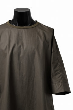 Load image into Gallery viewer, sus-sous atelier T / Lance 80/- cotton typewriter (OLIVE GREEN)