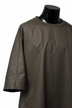 Load image into Gallery viewer, sus-sous atelier T / Lance 80/- cotton typewriter (OLIVE GREEN)