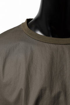 Load image into Gallery viewer, sus-sous atelier T / Lance 80/- cotton typewriter (OLIVE GREEN)