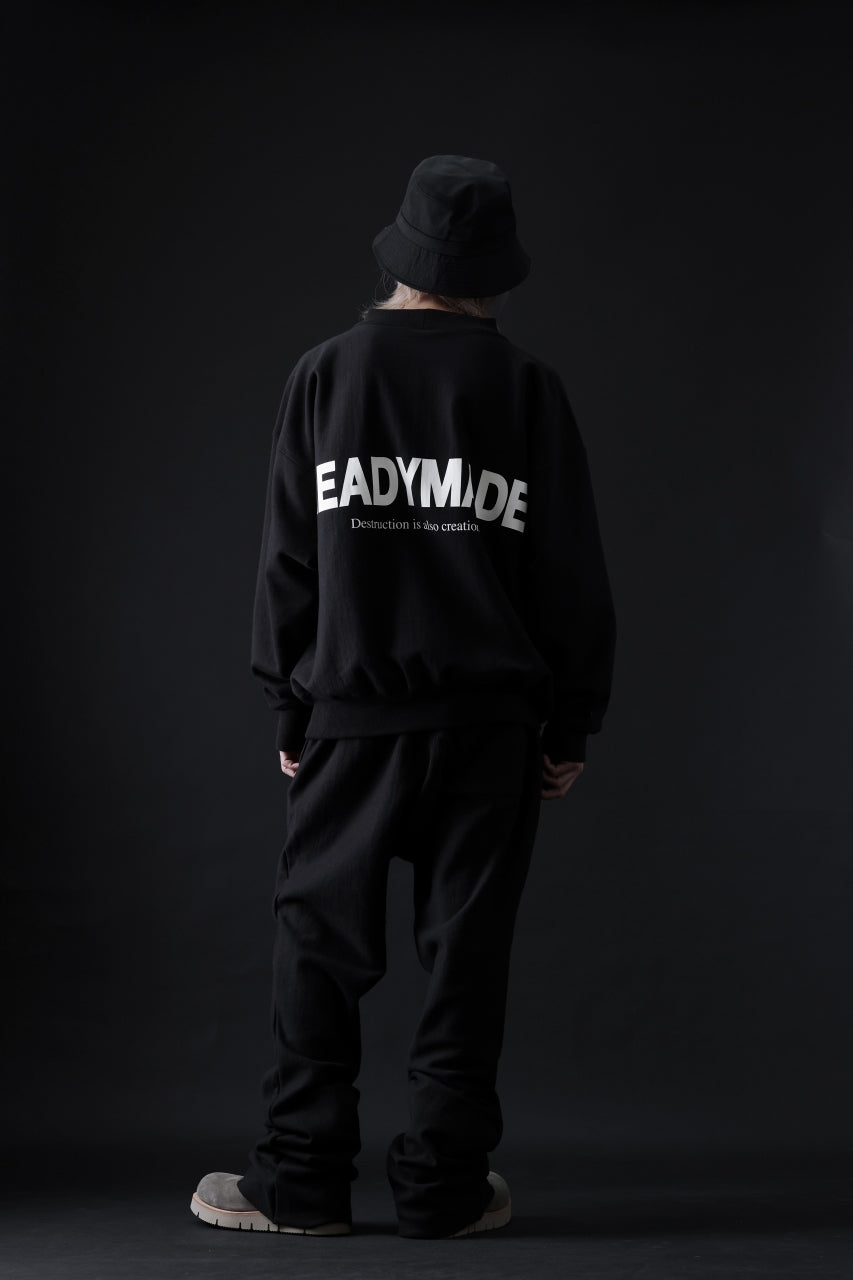 画像をギャラリービューアに読み込む, READYMADE MOCK NECK SWEAT SHIRT (BLACK)