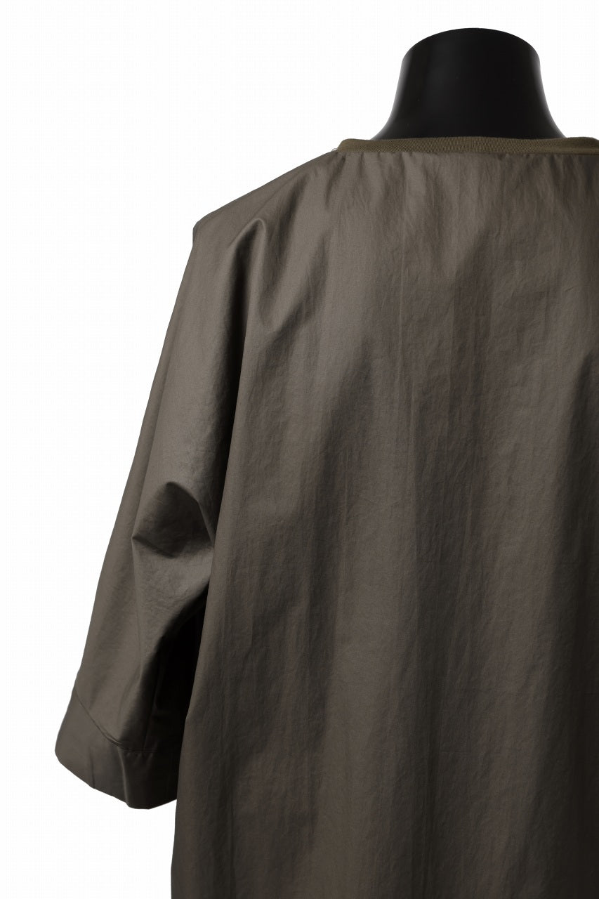 Load image into Gallery viewer, sus-sous atelier T / Lance 80/- cotton typewriter (OLIVE GREEN)