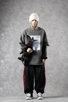 画像をギャラリービューアに読み込む, beauty : beast x CVTVLIST KEEP OUT TRACK PANTS (BLACK)