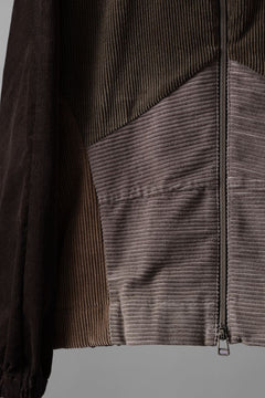 画像をギャラリービューアに読み込む, CHANGES REMAKE CORDUROY TRACK JACKET (MULTI #A)