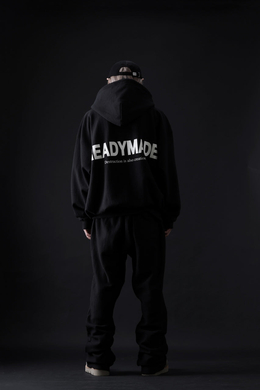 画像をギャラリービューアに読み込む, READYMADE HOODIE SMILE (BLACK)