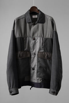 画像をギャラリービューアに読み込む, CHANGES REMAKE WOOL WORKER BLOUSON (MULTI)