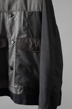 画像をギャラリービューアに読み込む, CHANGES REMAKE WOOL WORKER BLOUSON (MULTI)