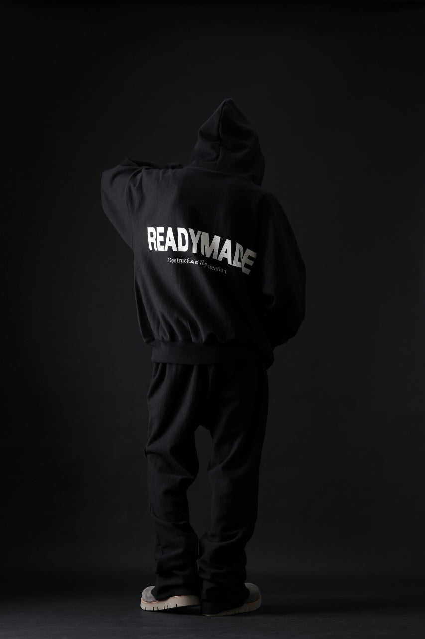 画像をギャラリービューアに読み込む, READYMADE HOODIE SMILE (BLACK)