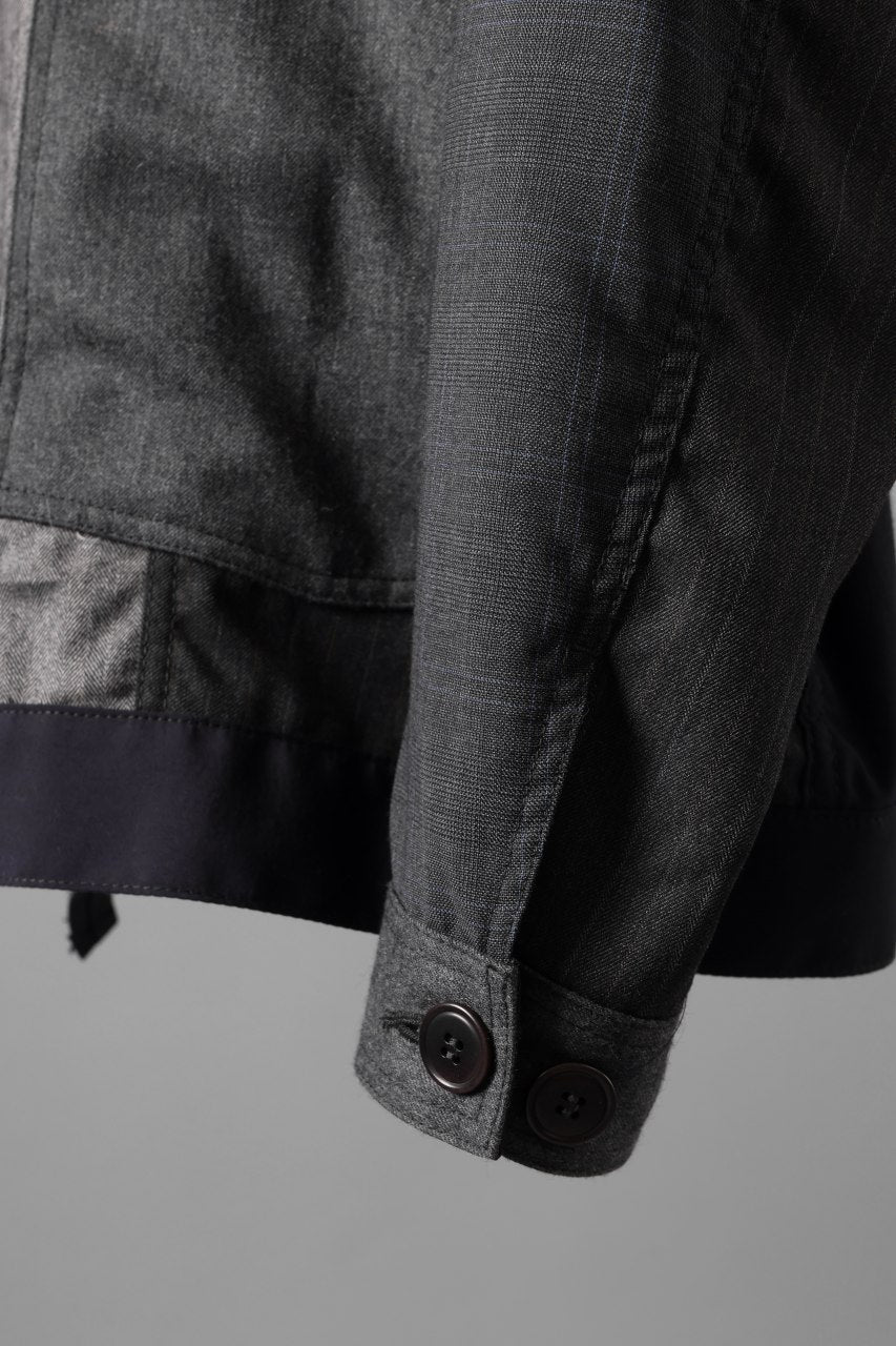 画像をギャラリービューアに読み込む, CHANGES REMAKE WOOL WORKER BLOUSON (MULTI)