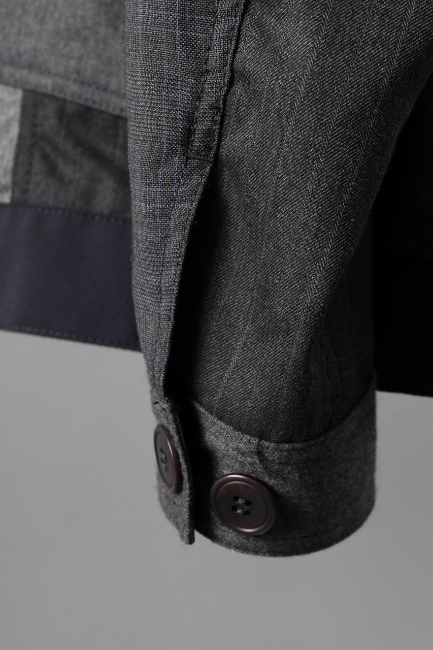 画像をギャラリービューアに読み込む, CHANGES REMAKE WOOL WORKER BLOUSON (MULTI)