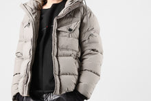 画像をギャラリービューアに読み込む, Ten c SURVIVAL DOWN JACKET / GARMENT DYED (ASH GRAY)