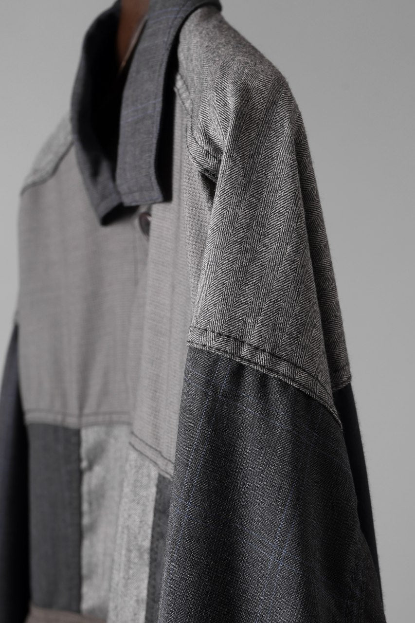 画像をギャラリービューアに読み込む, CHANGES REMAKE WOOL WORKER BLOUSON (MULTI)