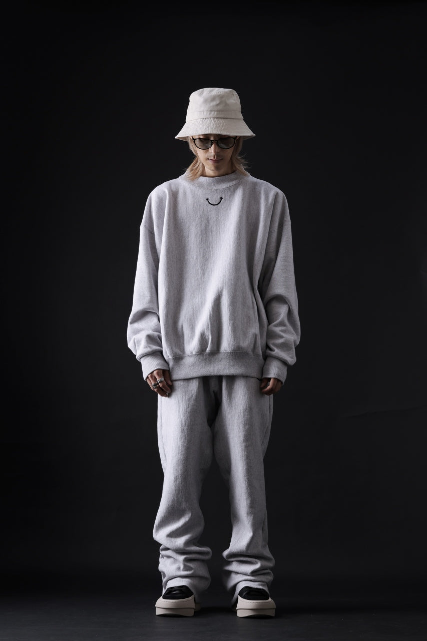 画像をギャラリービューアに読み込む, READYMADE MOCK NECK SWEAT SHIRT (GRAY)