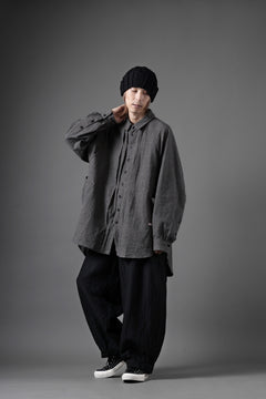 画像をギャラリービューアに読み込む, KLASICA SH-043 - Gh 2 POCKETS ATELIER BLOUSE / TRI-COLORED SUNBURN (GHINGAM)