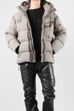 画像をギャラリービューアに読み込む, Ten c SURVIVAL DOWN JACKET / GARMENT DYED (ASH GRAY)