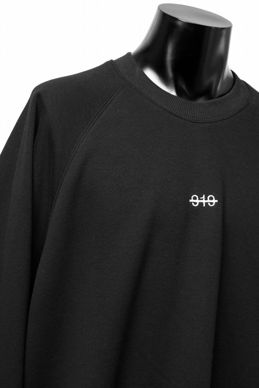 画像をギャラリービューアに読み込む, A.F ARTEFACT BOMBERHEAT® BACK LOGO DOLMAN TOPS (BLACK)