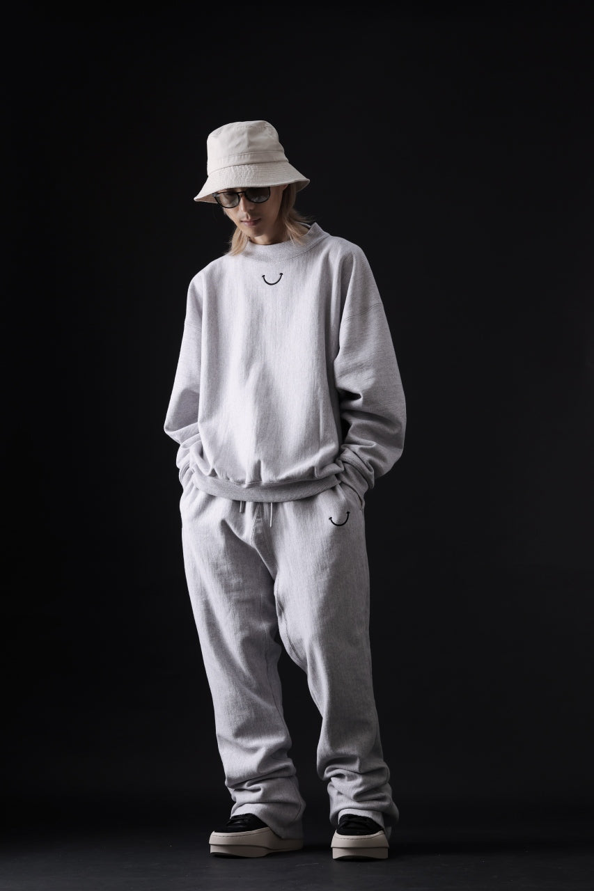 画像をギャラリービューアに読み込む, READYMADE MOCK NECK SWEAT SHIRT (GRAY)