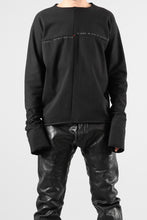 Load image into Gallery viewer, m.a+ written one piece long sleeve t-shirt / T211D/W/JM11 (BLACK)