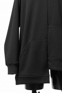 画像をギャラリービューアに読み込む, A.F ARTEFACT BOMBERHEAT® ASYMMETRY LOOP HEM TOPS (BLACK)