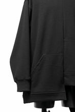 画像をギャラリービューアに読み込む, A.F ARTEFACT BOMBERHEAT® ASYMMETRY LOOP HEM TOPS (BLACK)