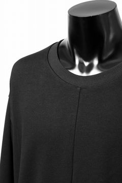 画像をギャラリービューアに読み込む, A.F ARTEFACT BOMBERHEAT® ASYMMETRY LOOP HEM TOPS (BLACK)