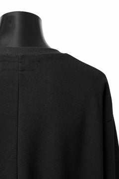 画像をギャラリービューアに読み込む, A.F ARTEFACT BOMBERHEAT® ASYMMETRY LOOP HEM TOPS (BLACK)