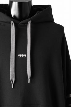 画像をギャラリービューアに読み込む, A.F ARTEFACT JUMBO SWEAT HOODIE / PRINT TYPE-B (BLACK)