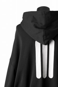 画像をギャラリービューアに読み込む, A.F ARTEFACT JUMBO SWEAT HOODIE / PRINT TYPE-B (BLACK)
