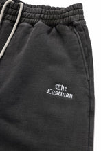 画像をギャラリービューアに読み込む, LASTMAN LOGO SWEAT SHORTS (BLACK)