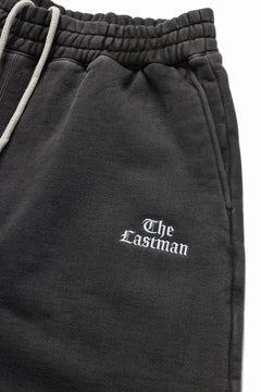 画像をギャラリービューアに読み込む, LASTMAN LOGO SWEAT SHORTS (BLACK)
