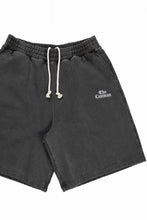 画像をギャラリービューアに読み込む, LASTMAN LOGO SWEAT SHORTS (BLACK)