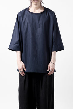 画像をギャラリービューアに読み込む, sus-sous atelier T / Lance 80/- cotton typewriter (NAVY)