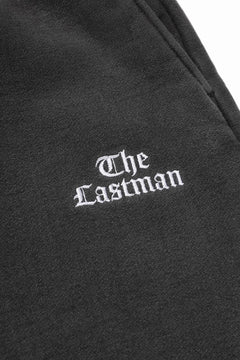 画像をギャラリービューアに読み込む, LASTMAN LOGO SWEAT SHORTS (BLACK)