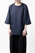 画像をギャラリービューアに読み込む, sus-sous atelier T / Lance 80/- cotton typewriter (NAVY)