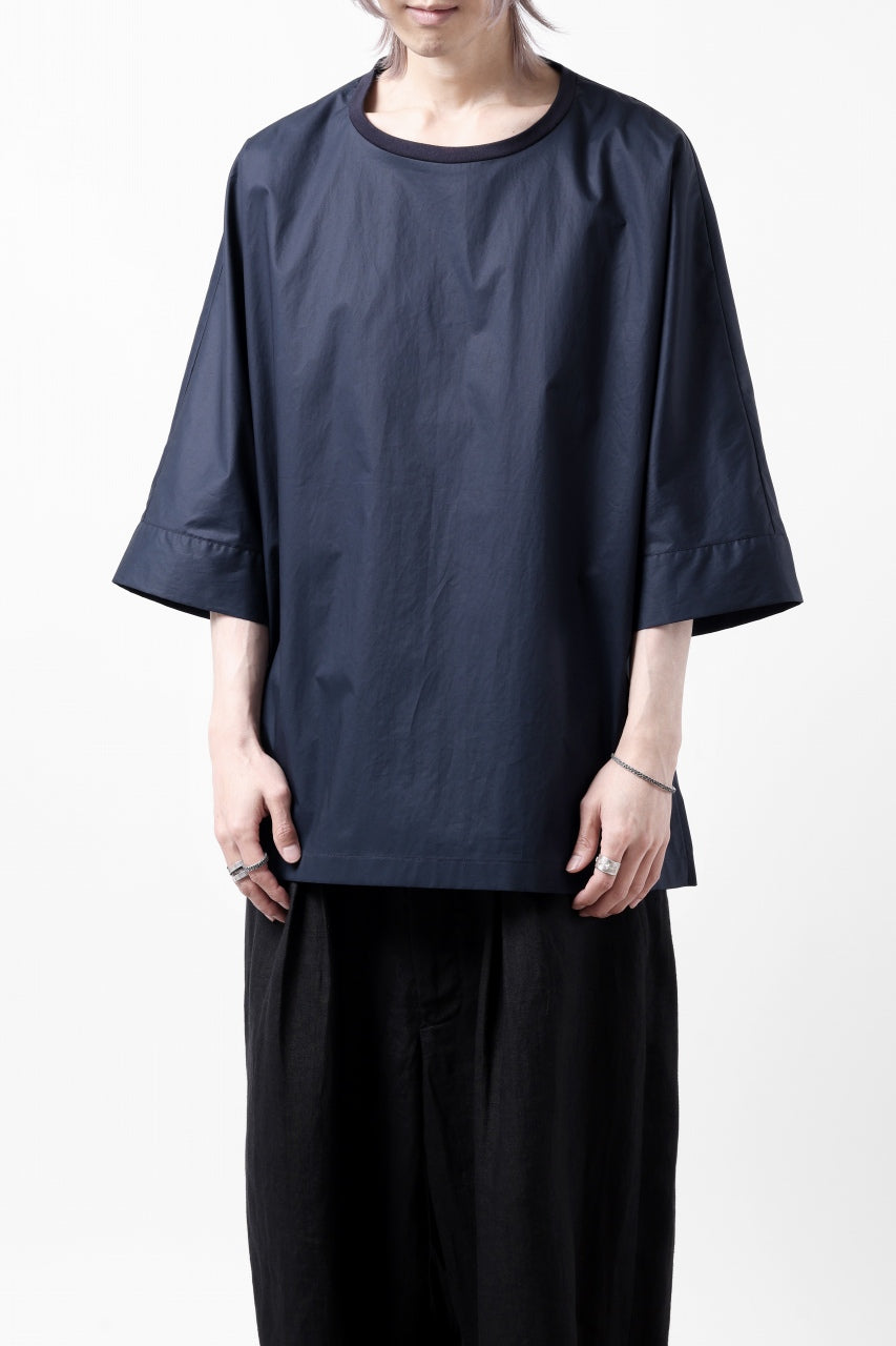 画像をギャラリービューアに読み込む, sus-sous atelier T / Lance 80/- cotton typewriter (NAVY)